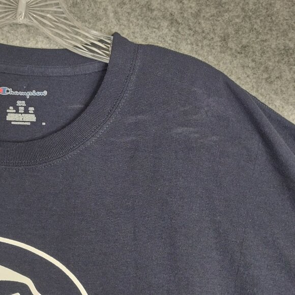 Penn State University Champion Men's Shirt Blue Sz L Graphic Logo Nittany Team - Picture 5 of 12